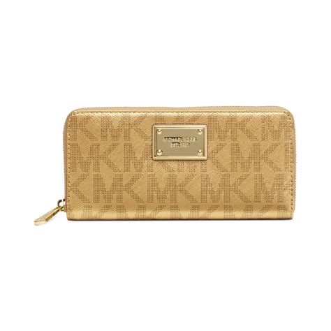 michael kors lexington continental wallet|Michael Kors zipper wallet.